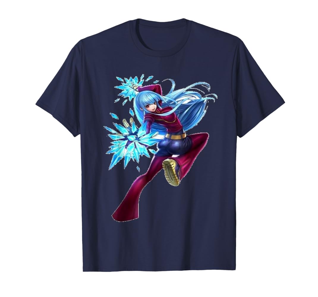 Amazon.com: Kula diamond (anime) kof 98 T-Shirt : Clothing